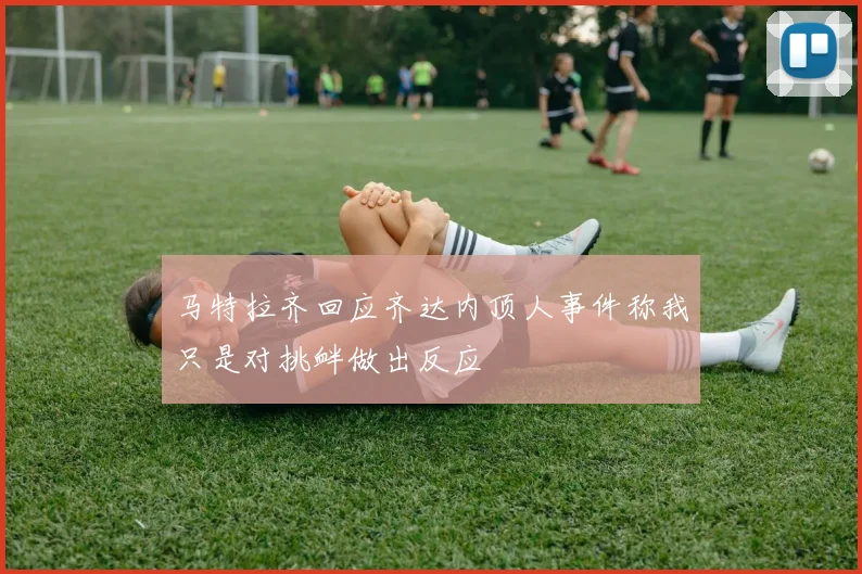 马特拉齐回应齐达内顶人事件称我只是对挑衅做出反应