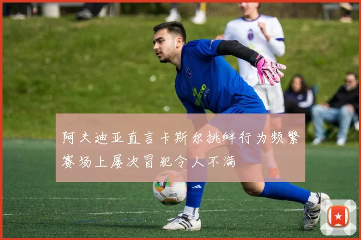 阿夫迪亚直言卡斯尔挑衅行为频繁赛场上屡次冒犯令人不满